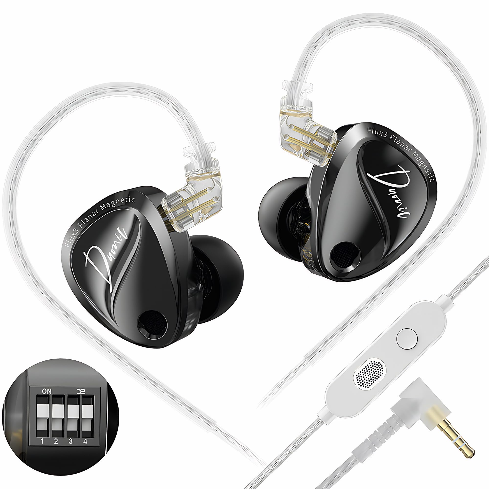 Amazon.co.jp: KZ Duonic有線ハイブリッドドライバーHiFiインイヤー